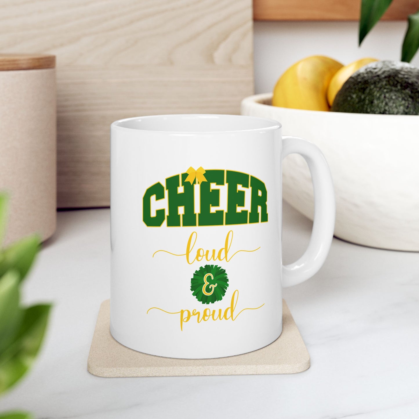 cheer loud and proud coffee mug gifts for cheerleaders cheer moms and coaches