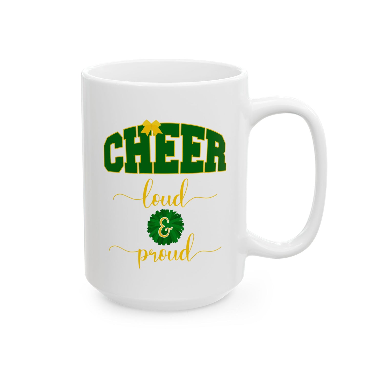 Cheer Coach Mom Ceramic Mug Gifts for Cheerleaders