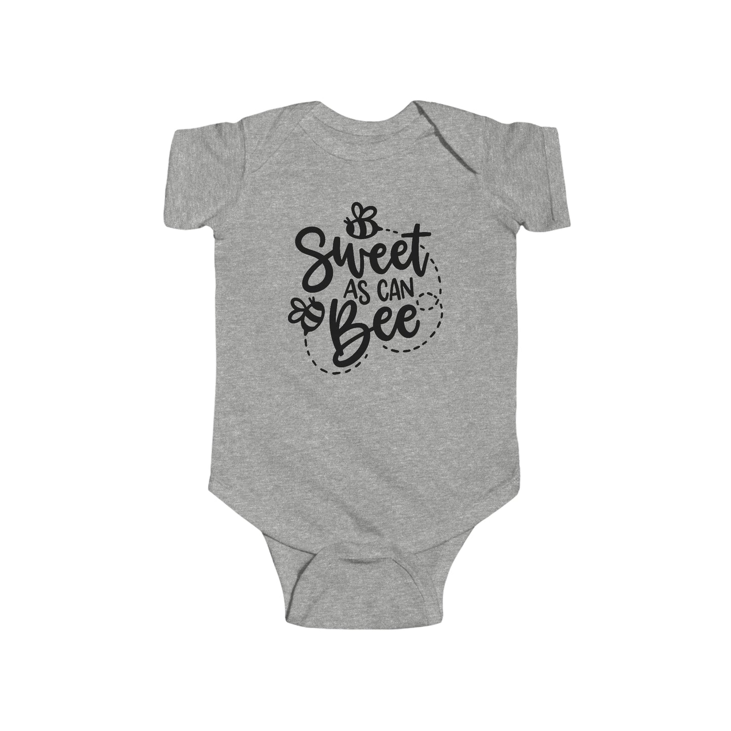 Sweet As A Bee Baby Cotton Romper Bodysuit, Baby Shower Gifts, Sizes NB-24M