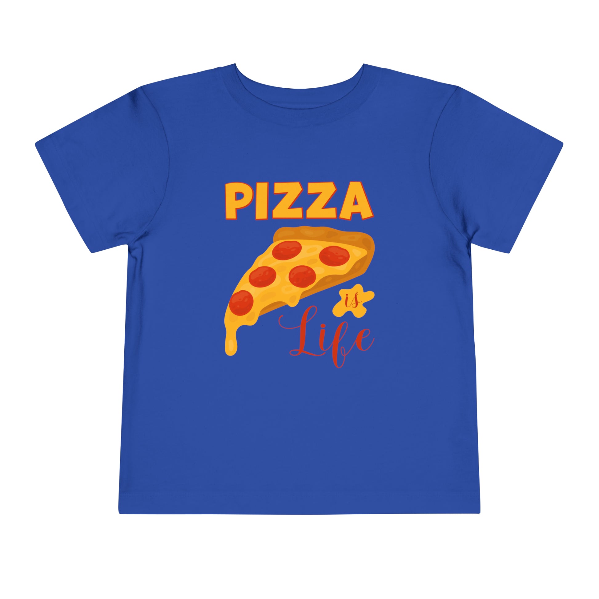 pizza shirt for children cotton tee, food pun kits cotton tee