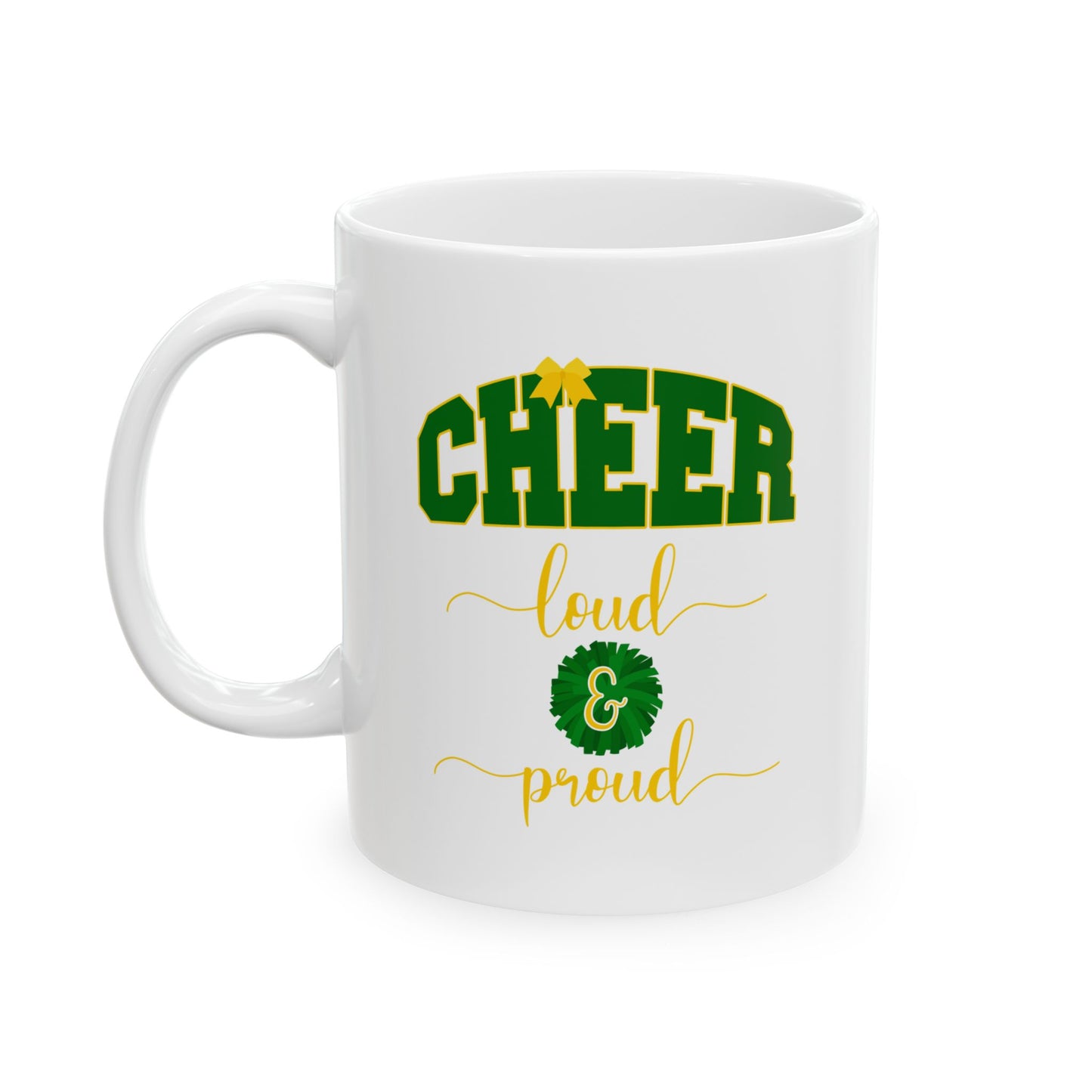 Cheer Coach Mom Ceramic Mug Gifts for Cheerleaders