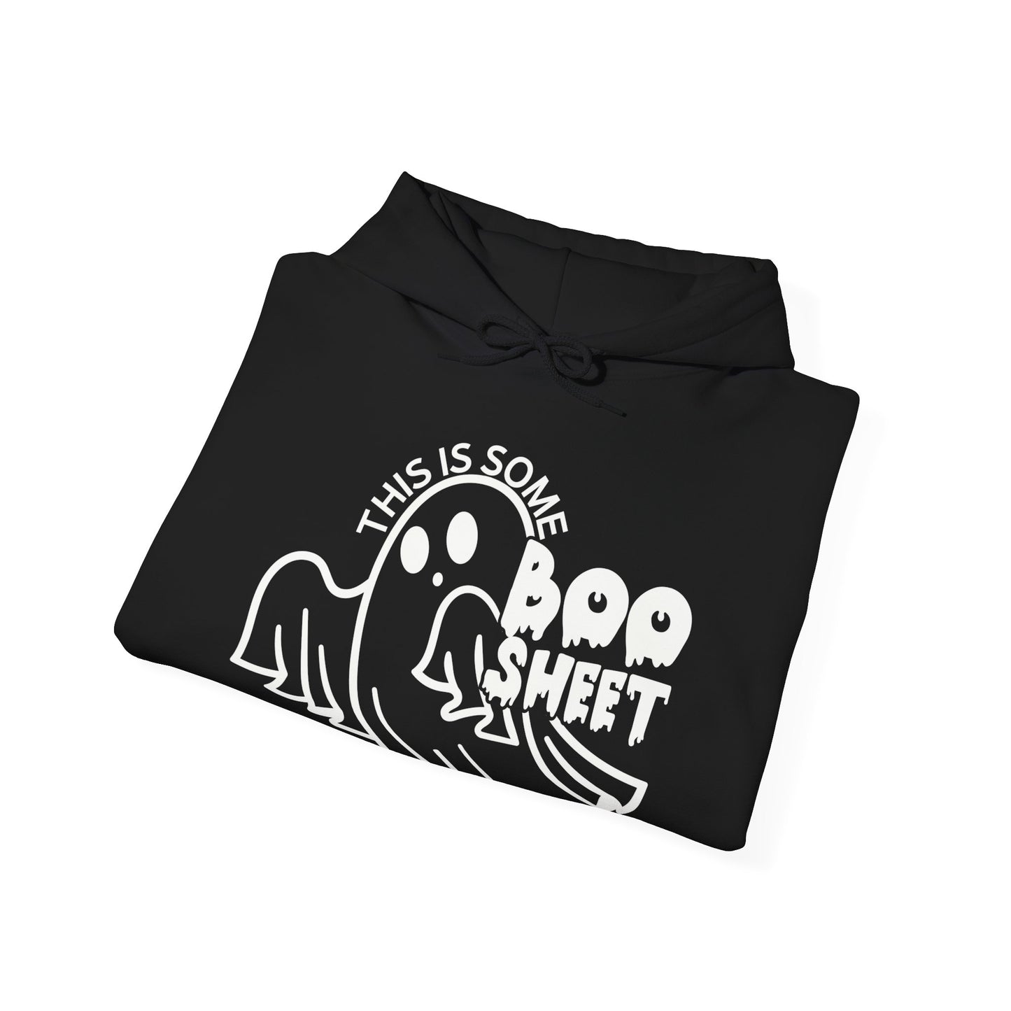 Halloween Ghost Hoodie Adult Unisex Sizing - This Is Some Boo Sheet