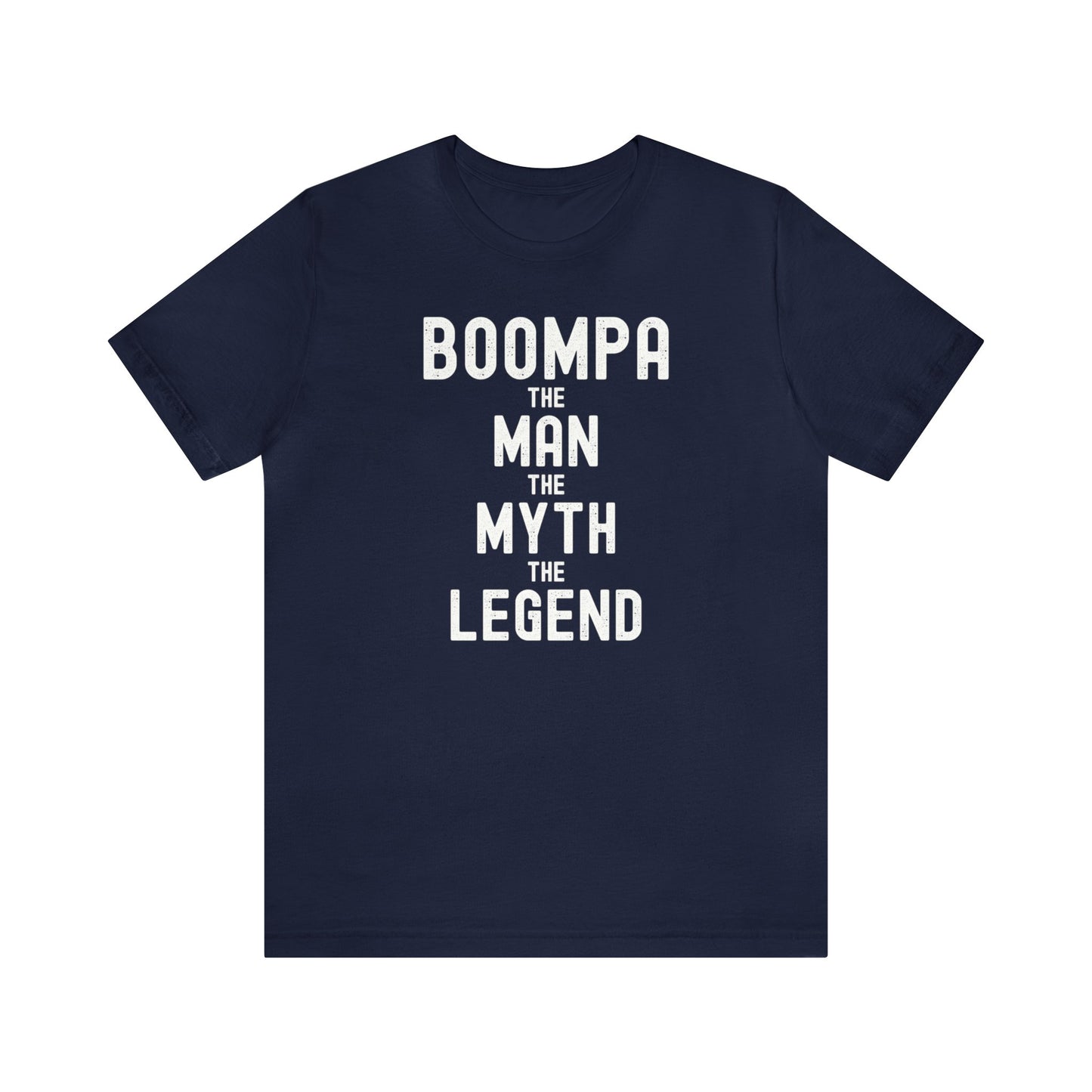 Boompa T-shirt for Grandpa, Gift for Grandpa, Boompa The Man The Myth The Legend Tee