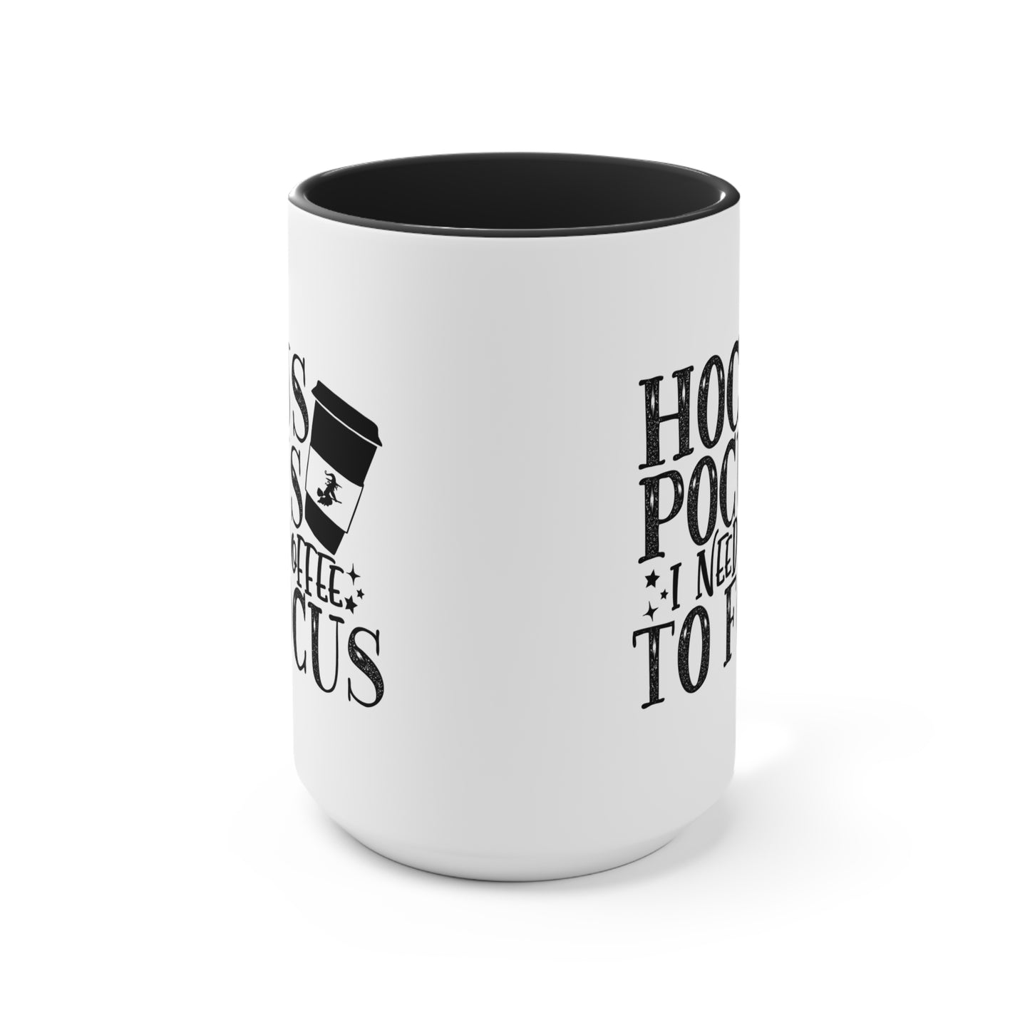 Halloween Ceramic Coffee Mug - Hocus Pocus I Need Coffee To Focus Coffee Cup