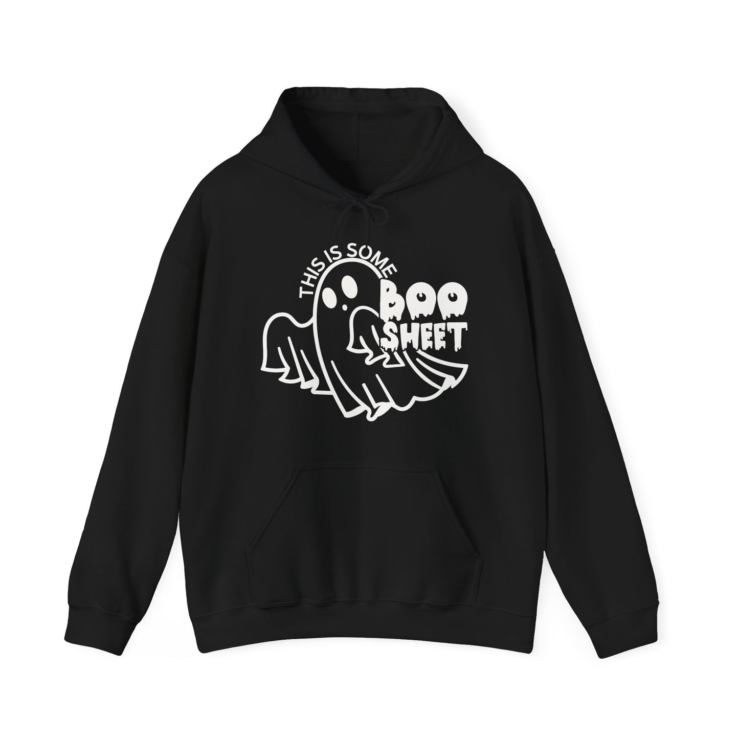 Halloween Ghost Hoodie Adult Unisex Sizing - This Is Some Boo Sheet