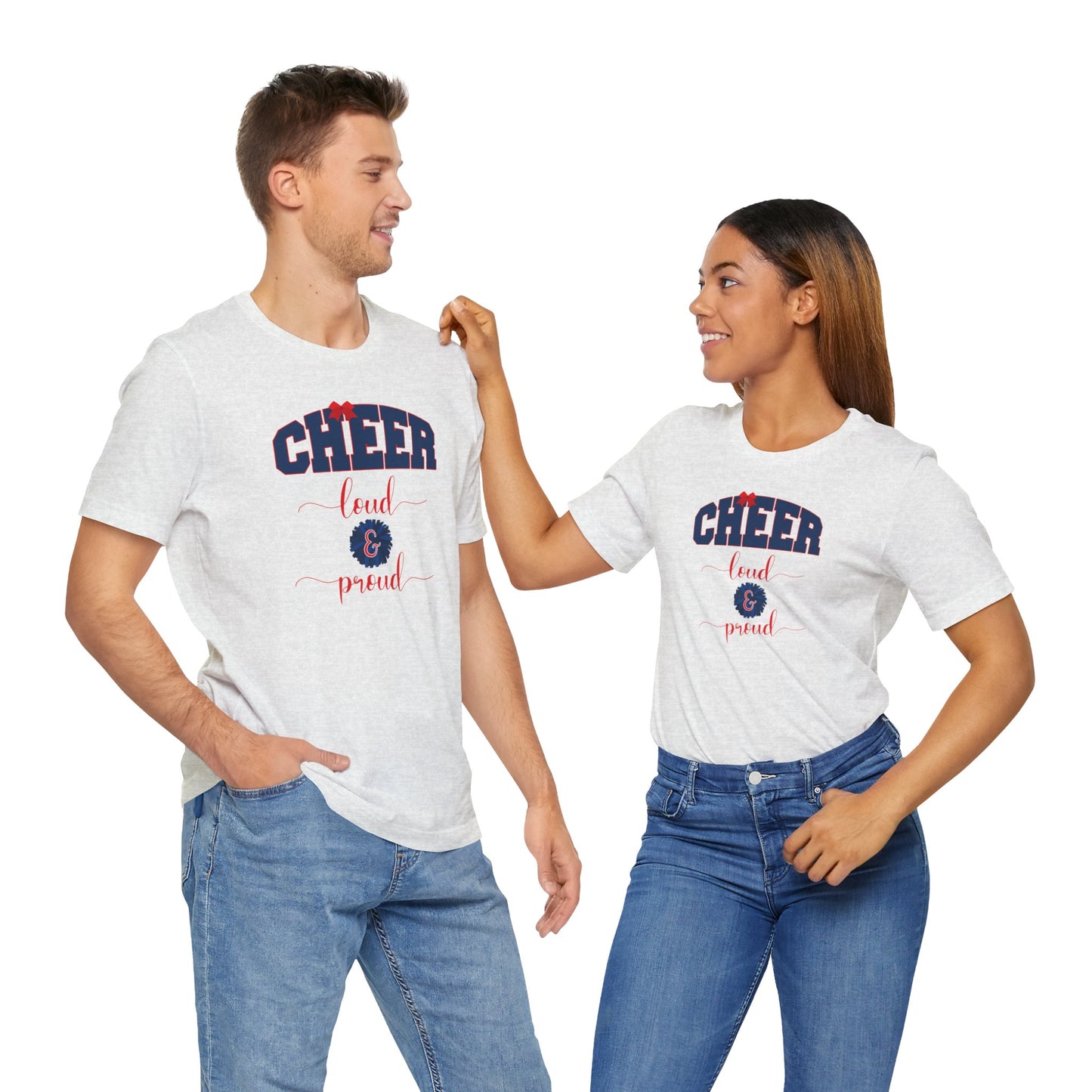 cheer squad team mom coach t-shirt