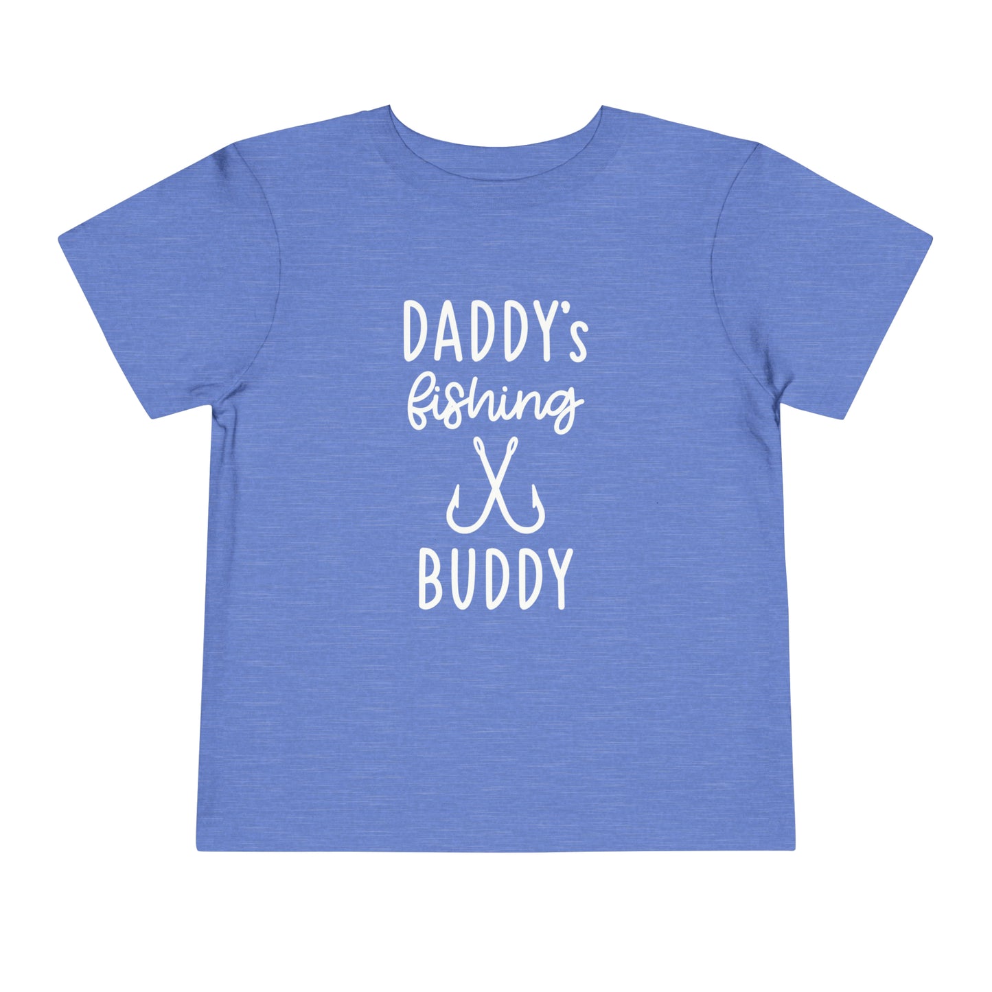 Daddy's Fishing Buddy Toddler T-shirt for Boys or Girls, Sizes 2T - 5T