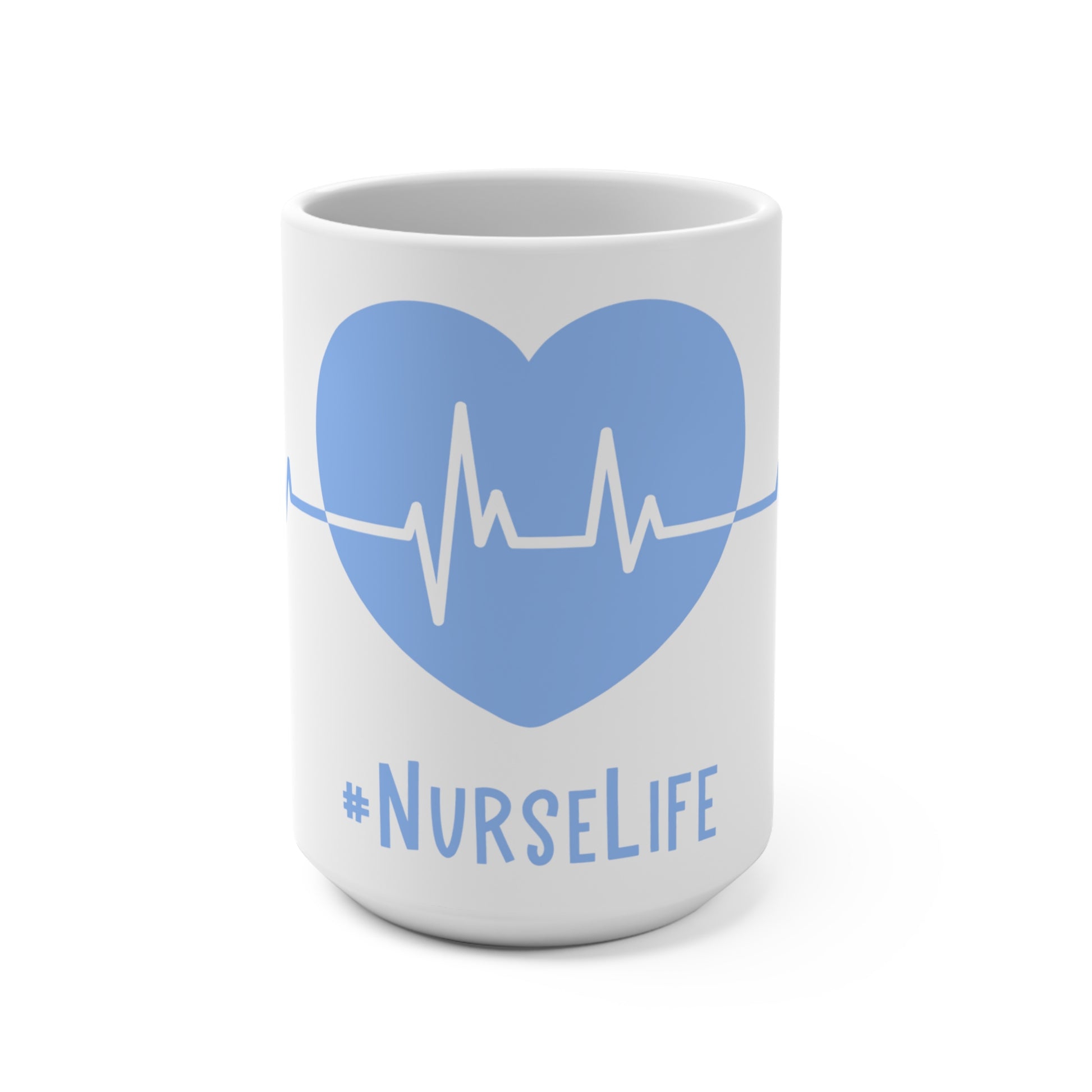 nurse life 15oz coffee mug, gifts for nurse, nurse graduation gift