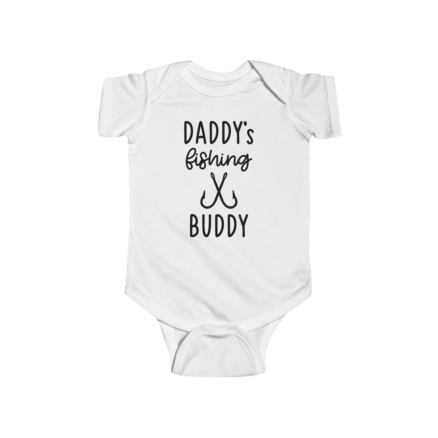 daddy's girl one piece romper bodysuit, fishing romper, fishing t-shirt for babies