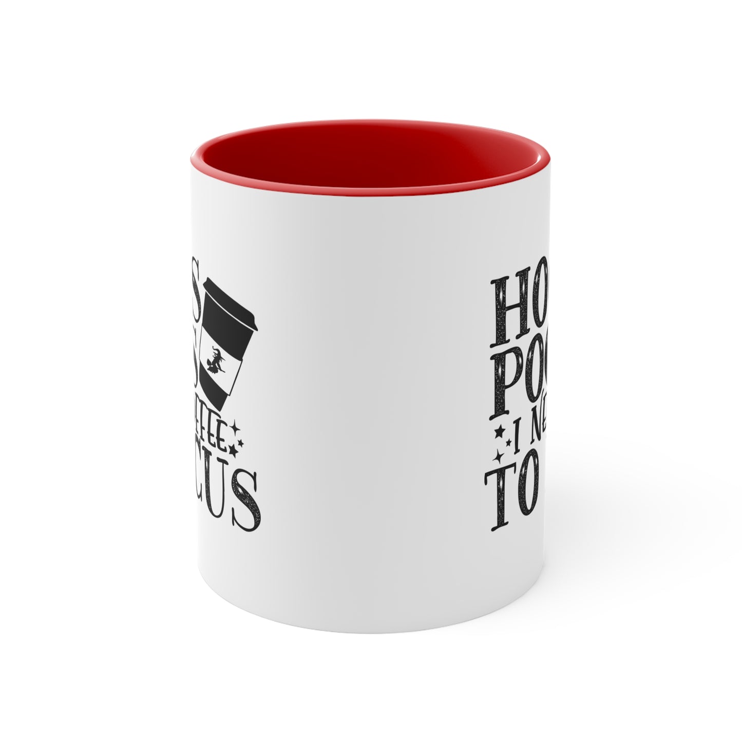 Halloween Ceramic Coffee Mug - Hocus Pocus I Need Coffee To Focus Coffee Cup