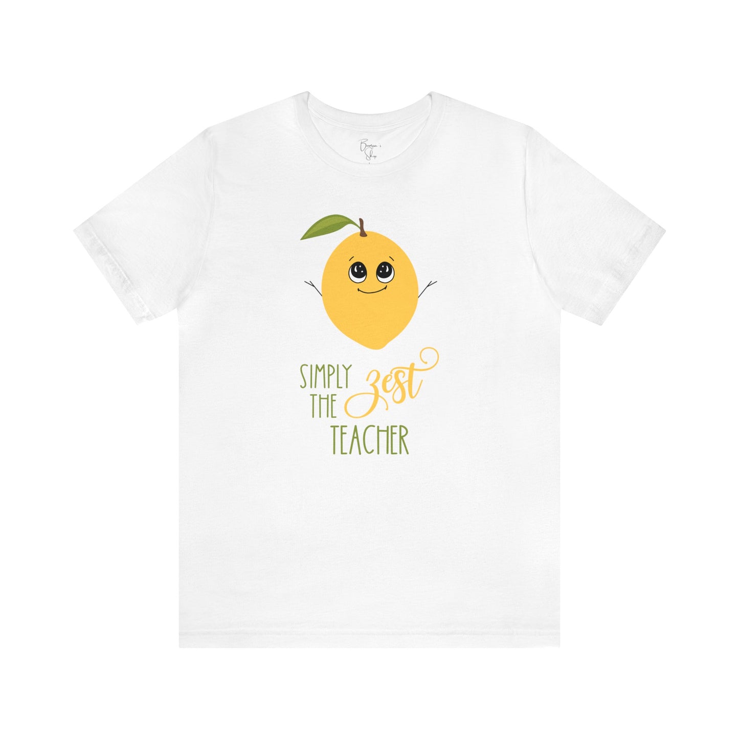 Best Teacher Cotton Unisex T-shirt for Teacher Appreciation Week and Back To School