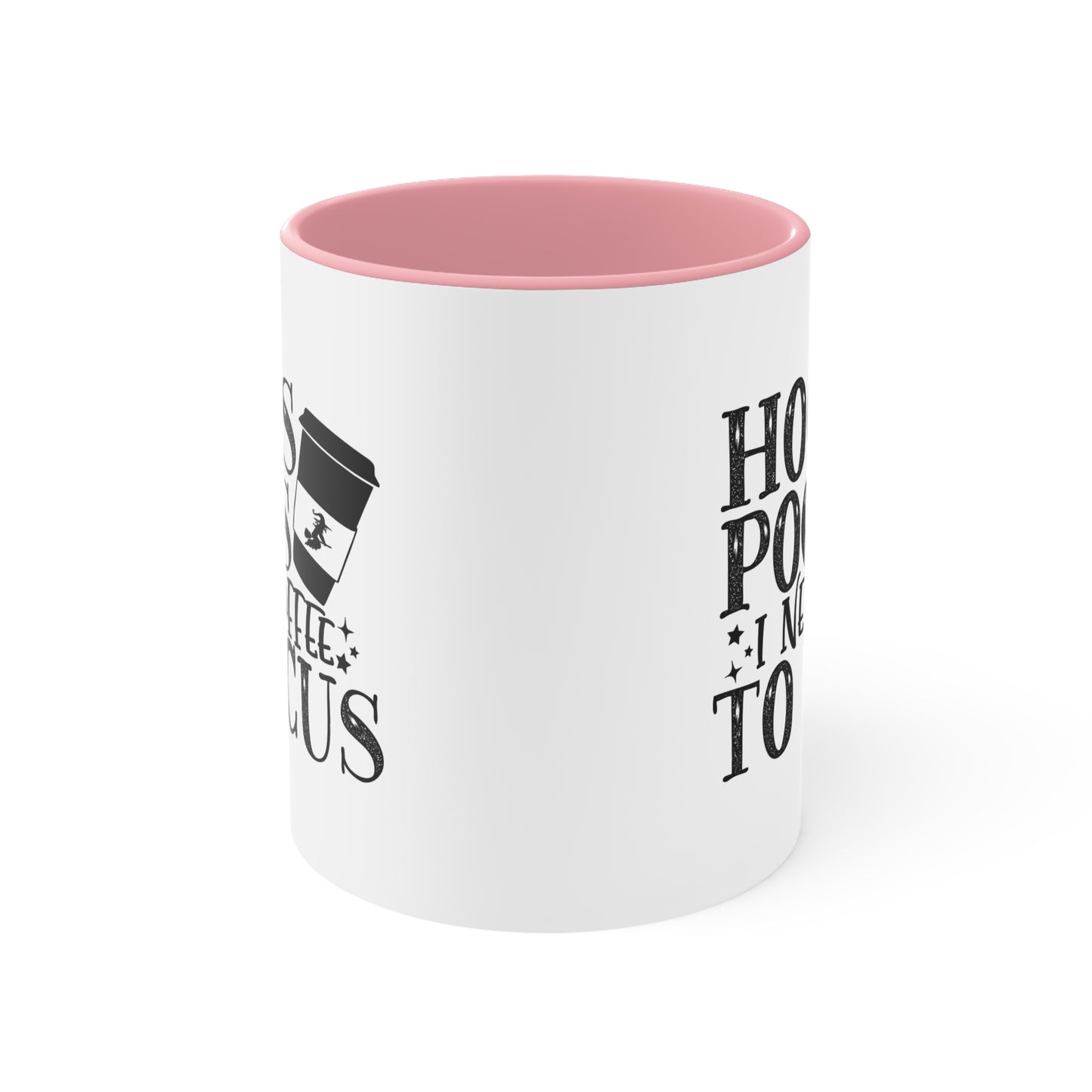 Halloween Ceramic Coffee Mug - Hocus Pocus I Need Coffee To Focus Coffee Cup