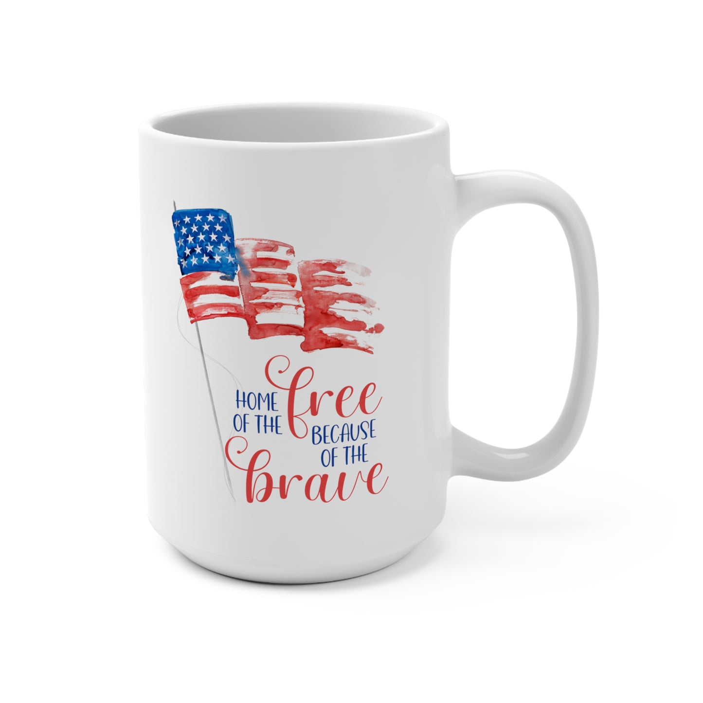 Patriotic coffee mug