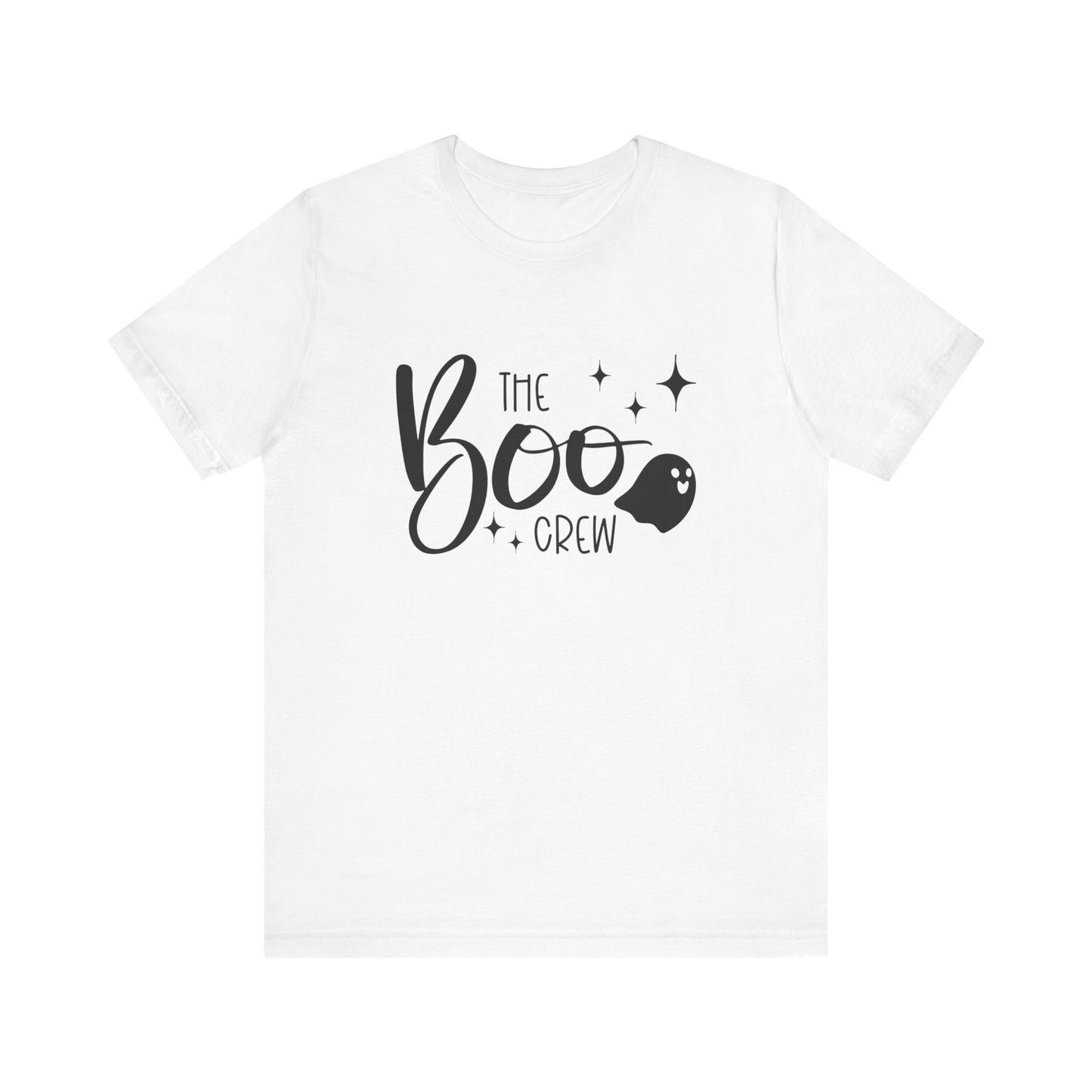 The Boo Crew Adult Halloween Unisex T-shirt for Men and Women