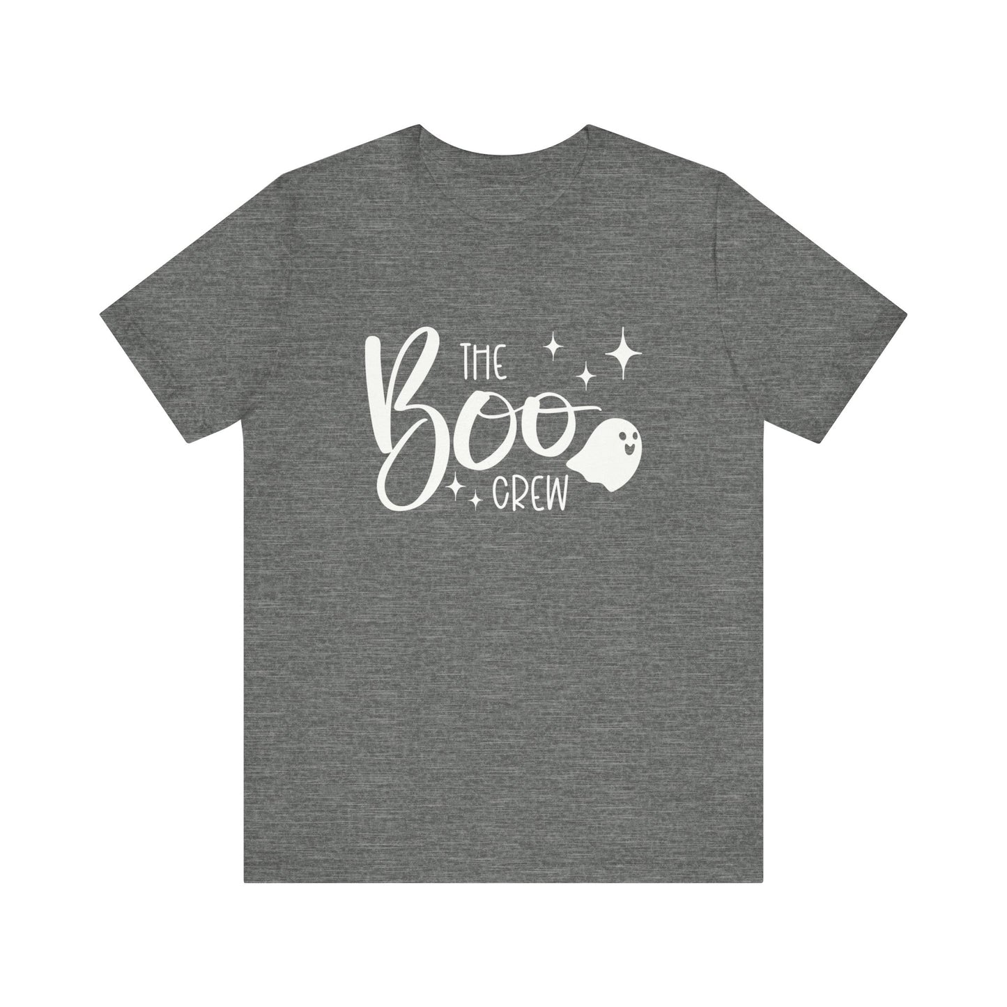 The Boo Crew Adult Halloween Unisex T-shirt for Men and Women