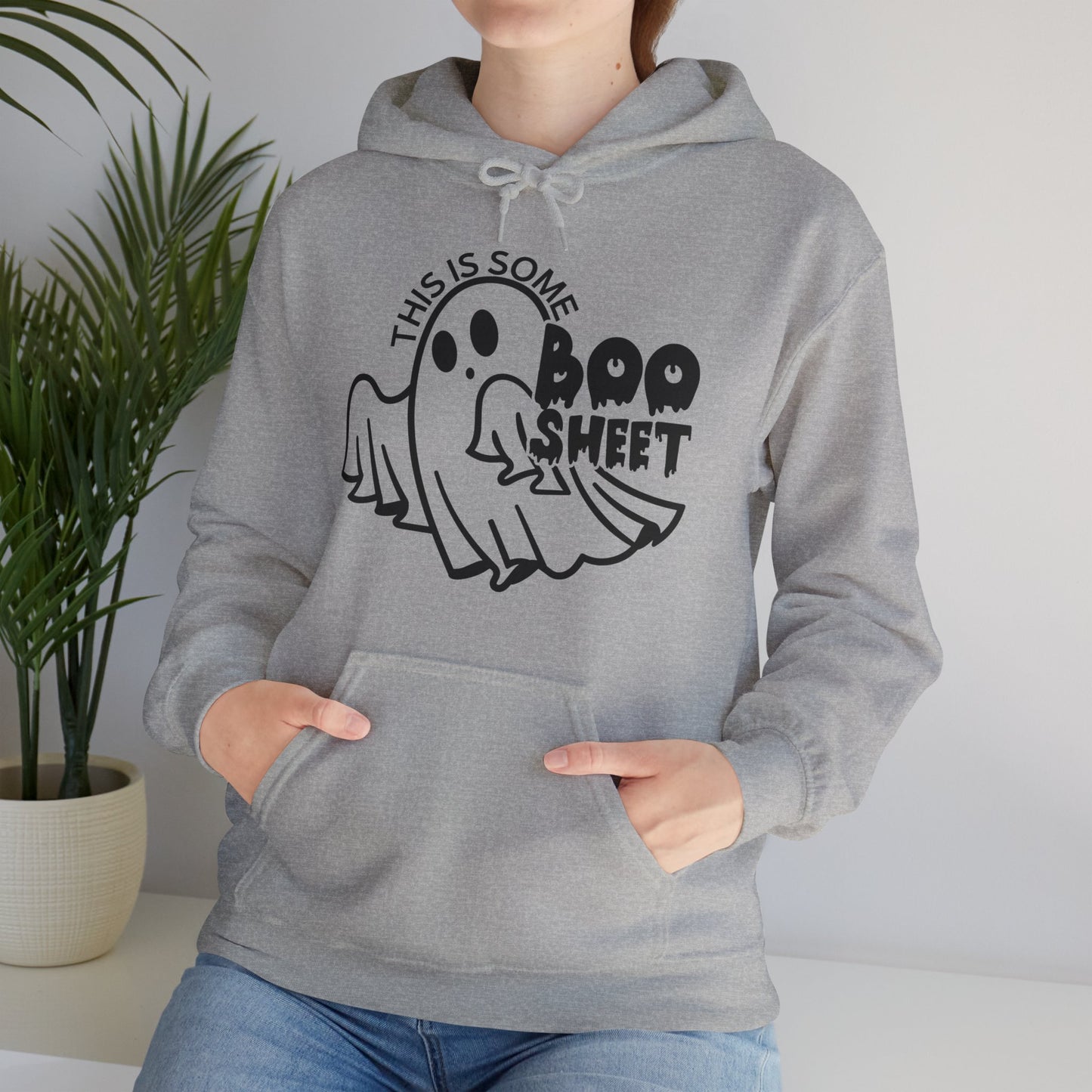 Halloween Ghost Hoodie Adult Unisex Sizing - This Is Some Boo Sheet