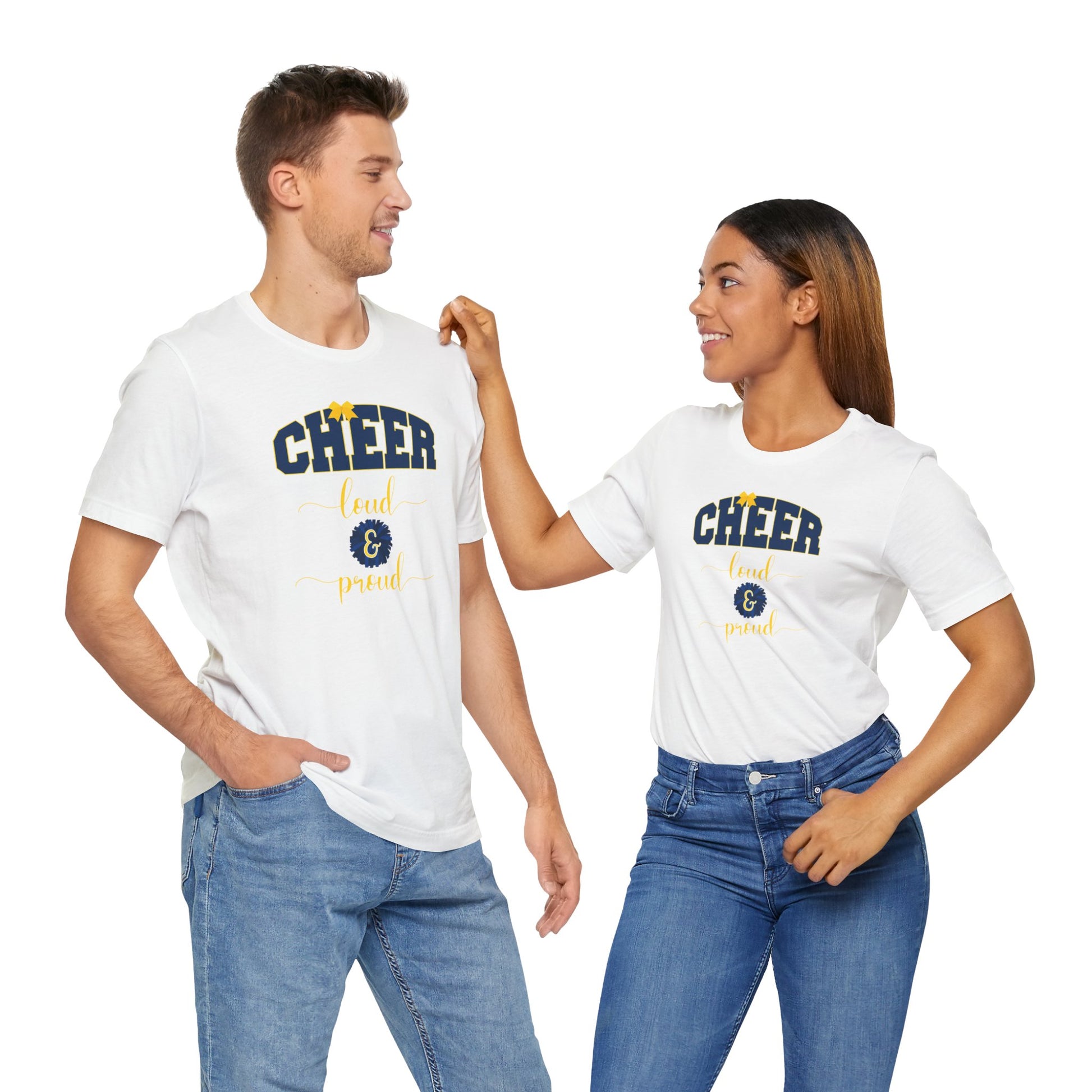 cheer team cotton t-shirt