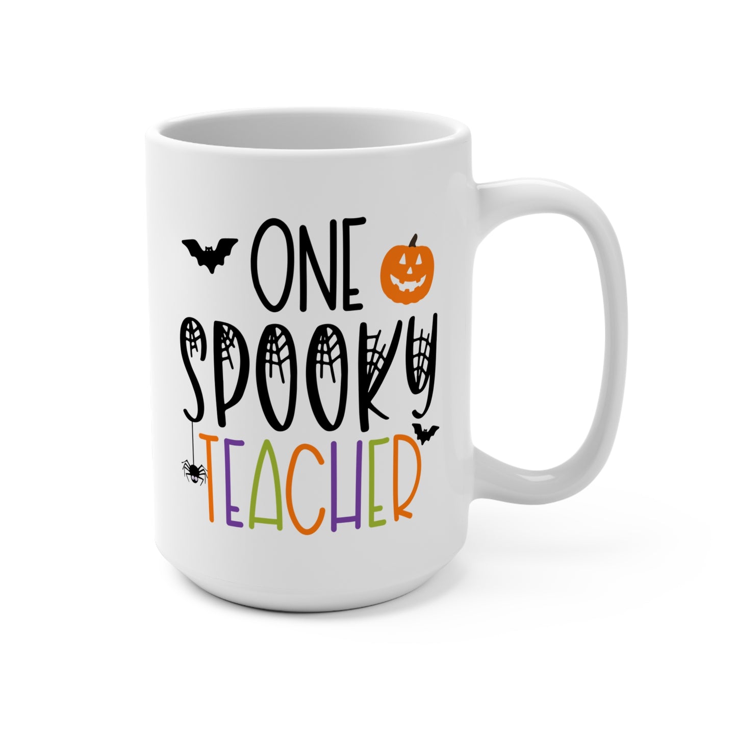 Halloween coffee mug for teachers