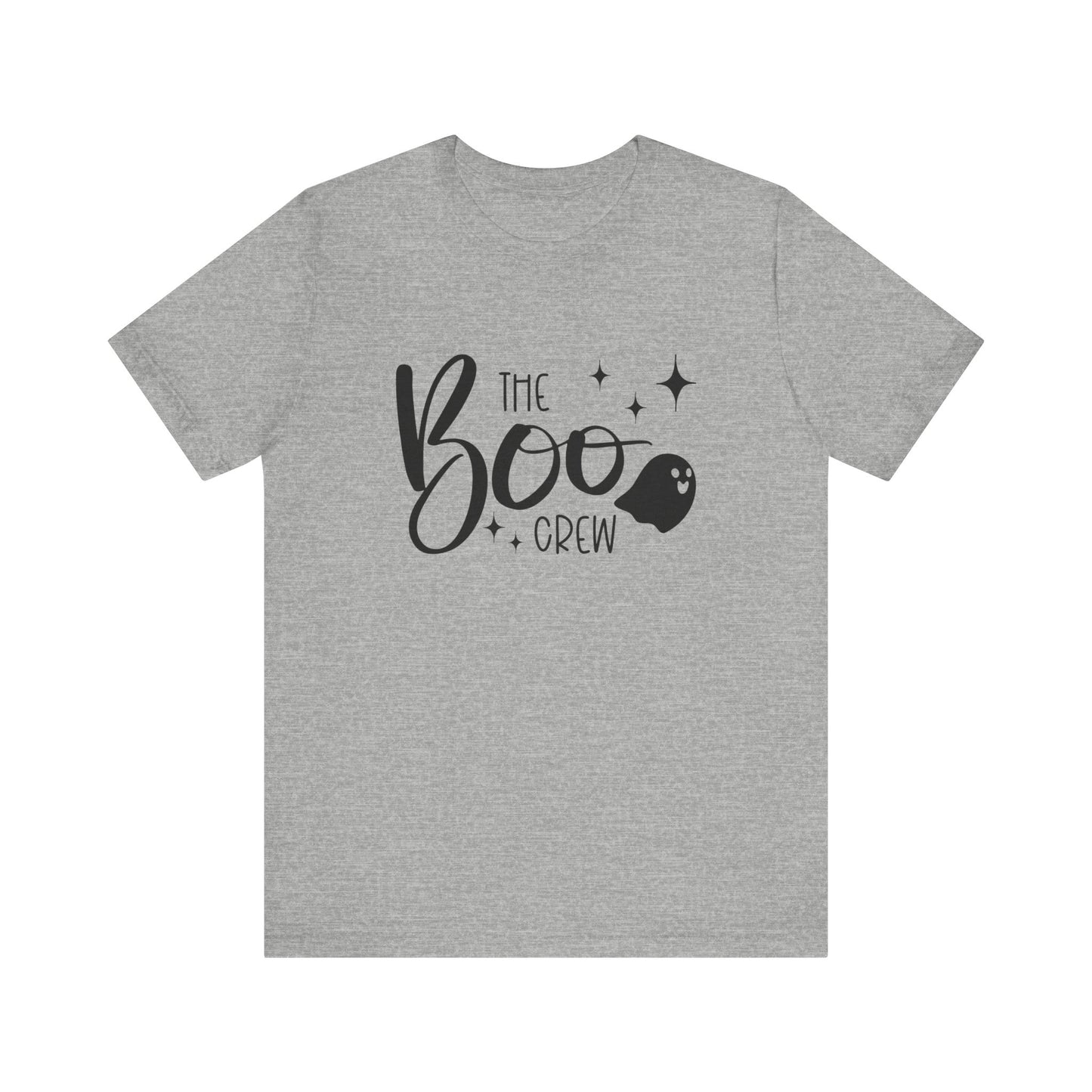 The Boo Crew Adult Halloween Unisex T-shirt for Men and Women