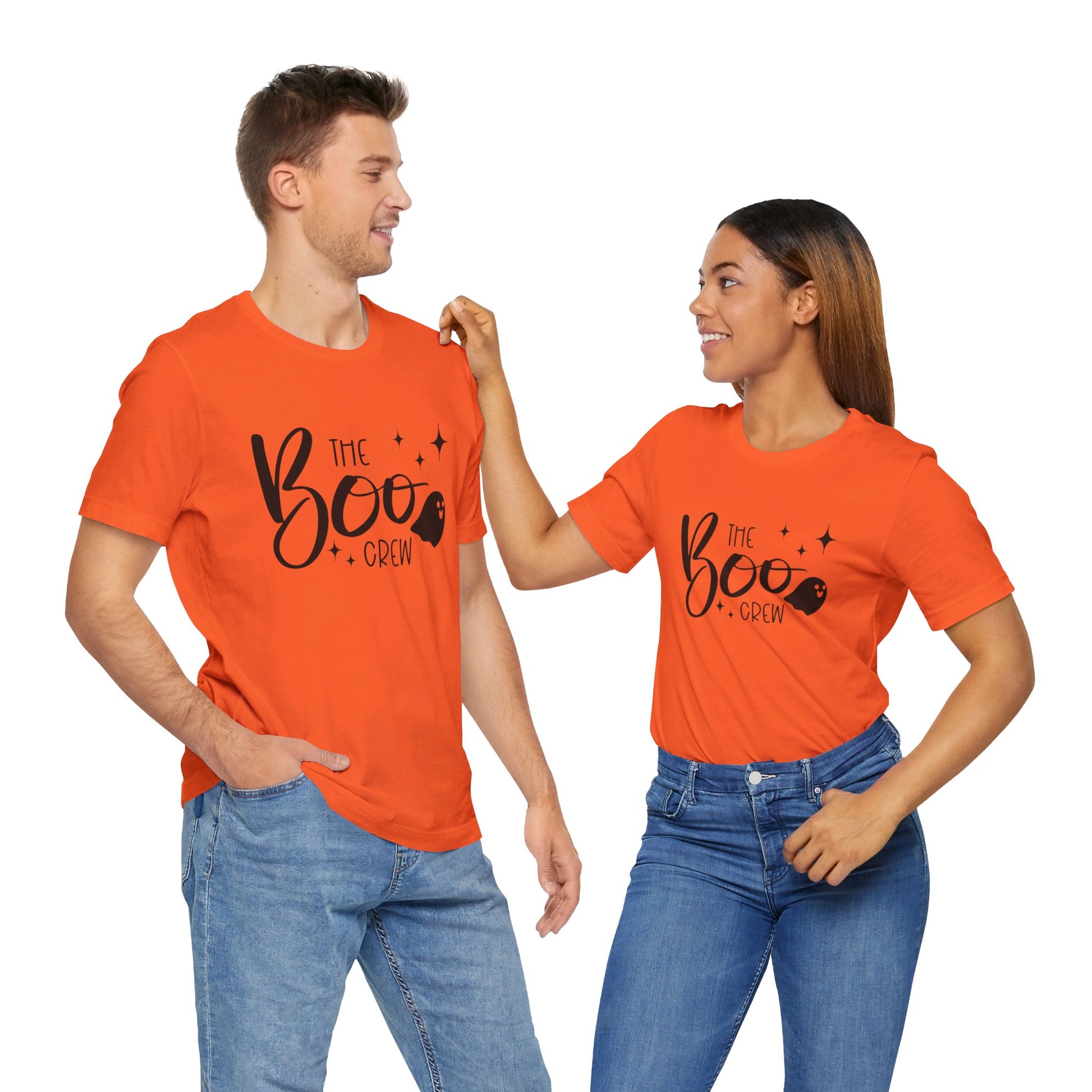 Orange adult Halloween t-shirts