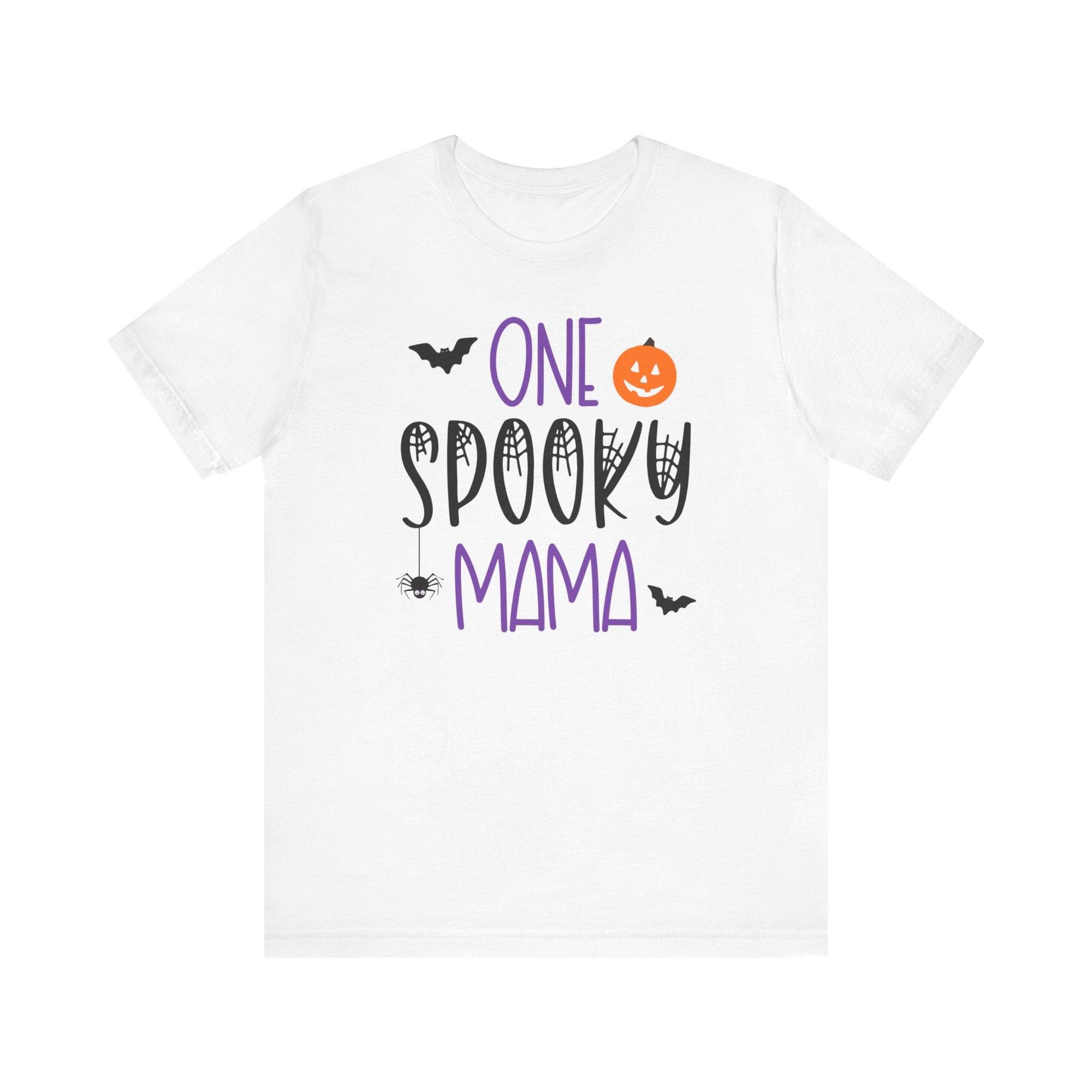 bella canvas cotton tee t-shirt halloween design for mom