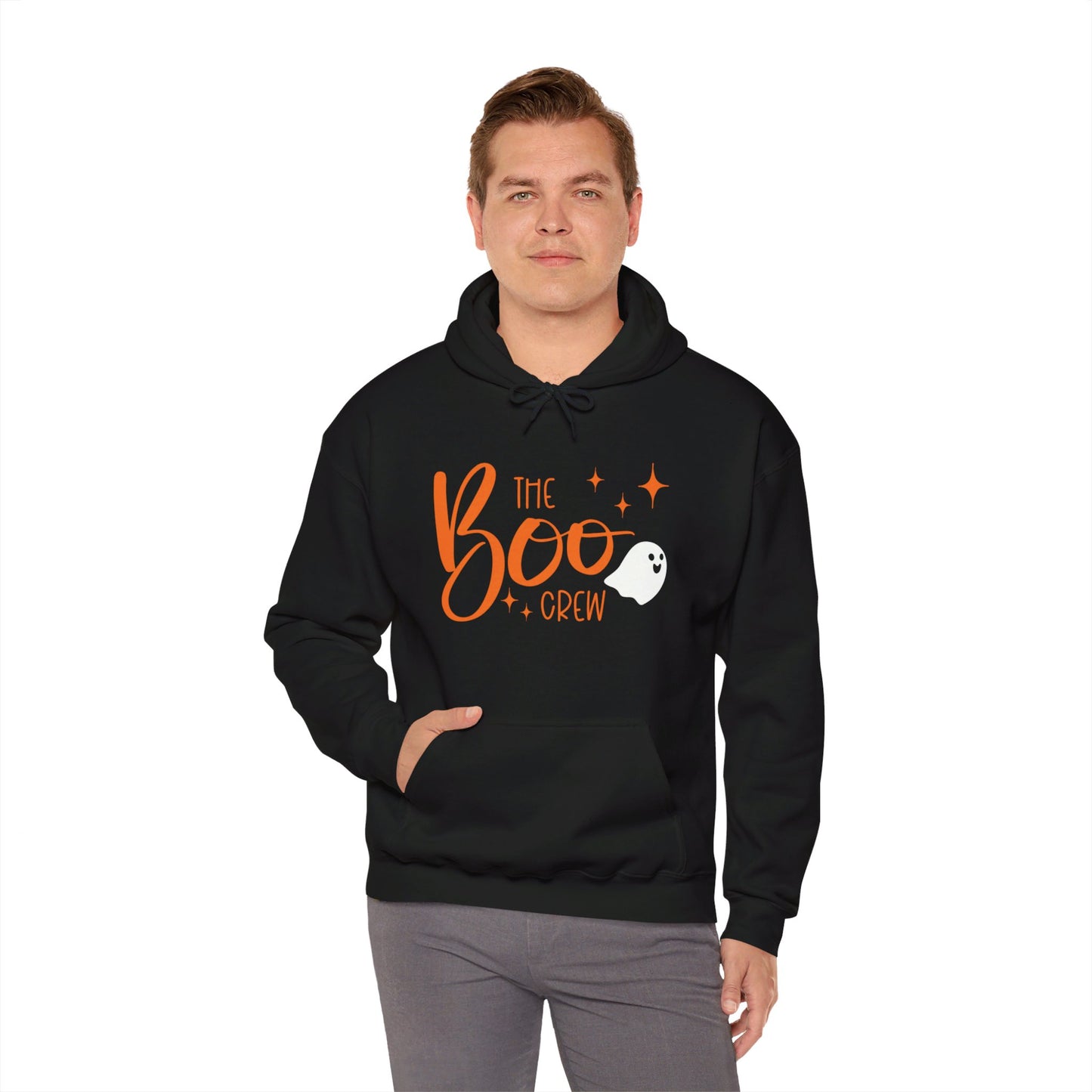 Halloween The Boo Crew Unisex Heavy Blend™ Hooded Sweatshirt