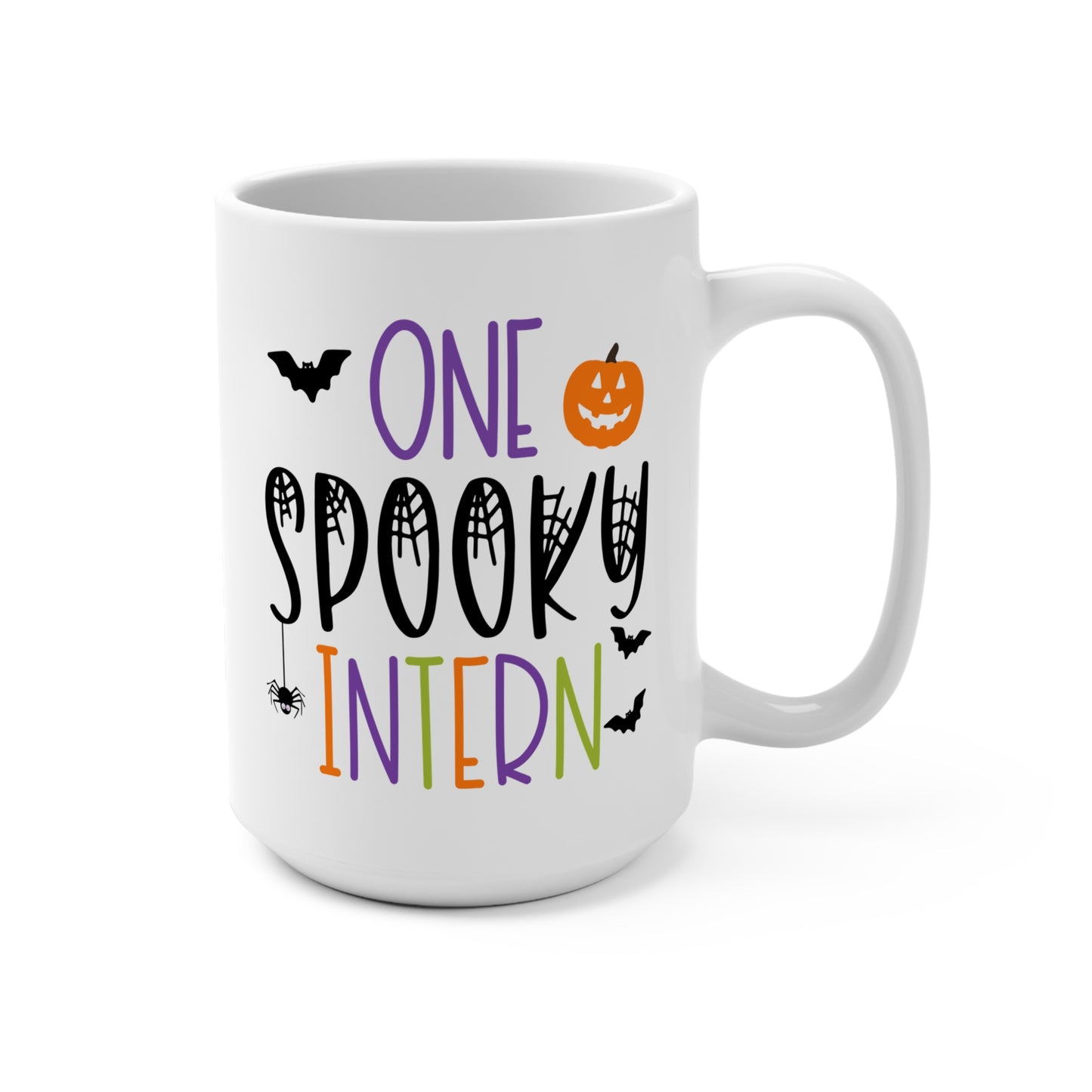 one spooky intern coffee mug gift for Halloween