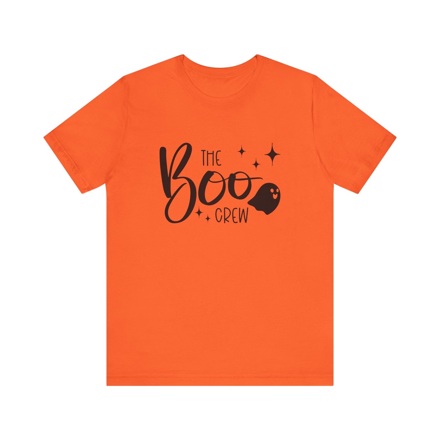 The Boo Crew Adult Halloween Unisex T-shirt for Men and Women