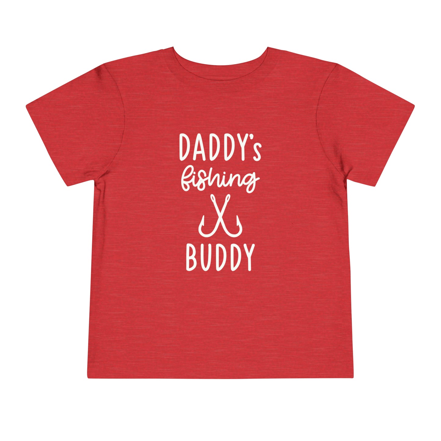 Daddy's Fishing Buddy Toddler T-shirt for Boys or Girls, Sizes 2T - 5T