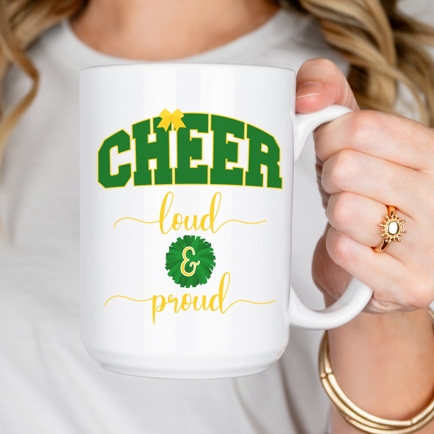 cheer coach coffee mug, cheerleader mug, cheerleader coffee cup