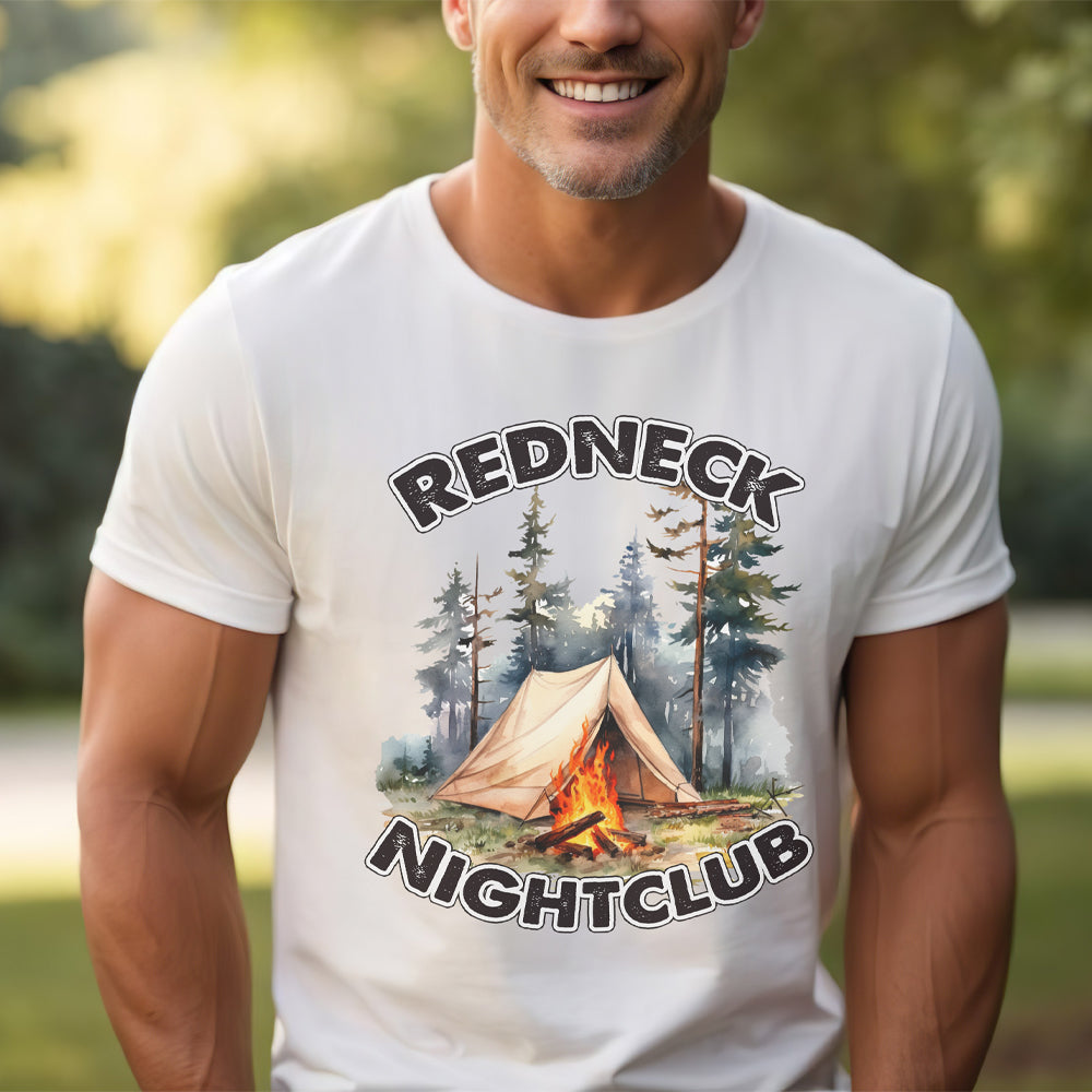 adult redneck nightclub unisex t-shirt, funny adult men's redneck tee